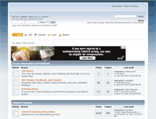 Tablet Screenshot of forums.gamertheory.com